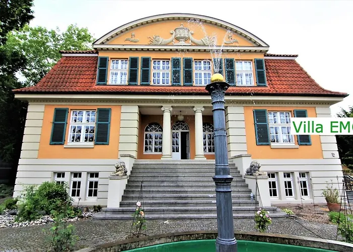 Вилла Luxus Emg Hannover, Messe, Braunschweig Mit Sauna, Garten Fuer Familien Gruppen Bis 25 Personen Лерте